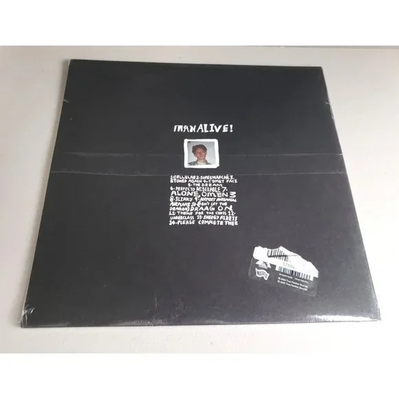 King Krule - Man Alive! LP Clear Vinyl Record Album